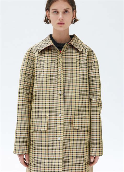 celine red plaid jacket|Celine Jackets .